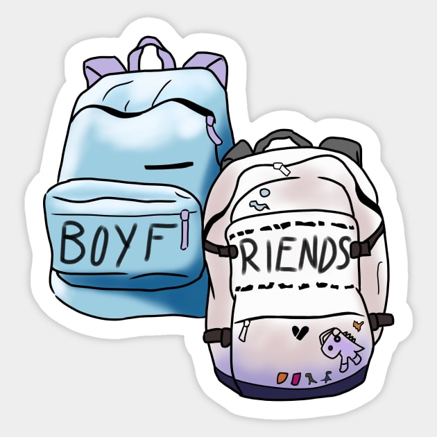 Boyf riends - Be more chill Sticker by CreatureM